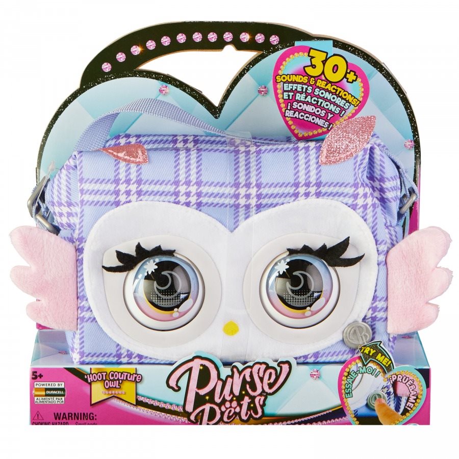 Purse pets Interaktivní kabelka Sova