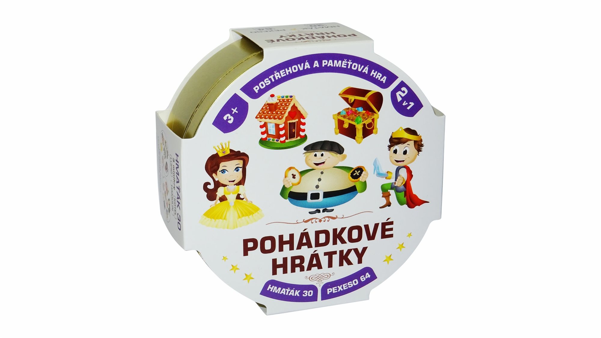 Teddies Pohádkové hrátky 2v1 společenská hra