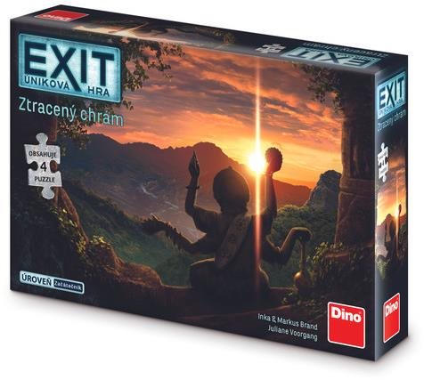 Dino Úniková hra s puzzle: Ztracený chrám