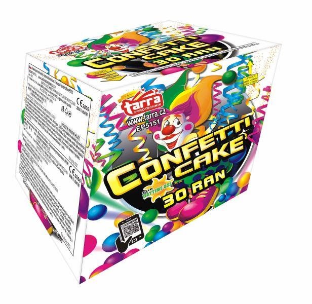 Konfetový ohňostroj - CONFETTI CAKE 30 ran