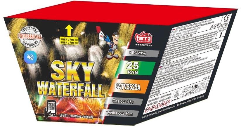 Ohňostroj - Baterie výmetnic sky waterfall 25 ran