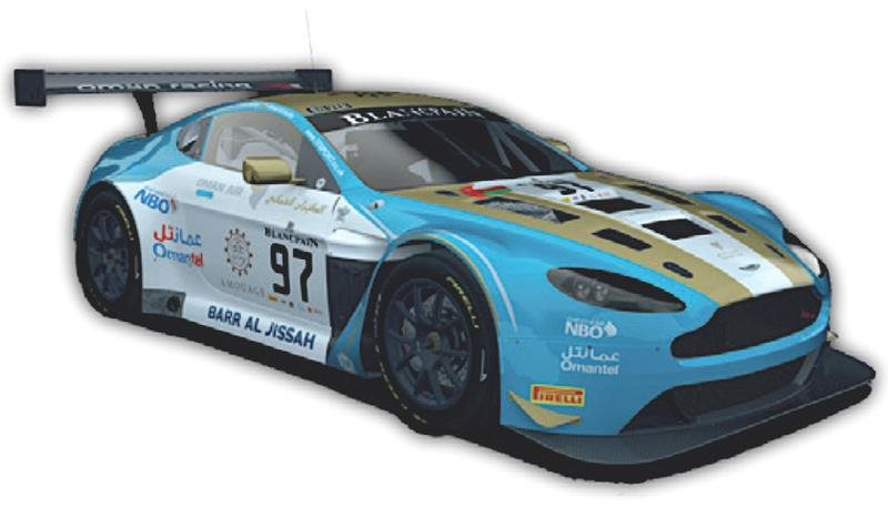 SCX Original Aston Martin Vantage GT3 NBO