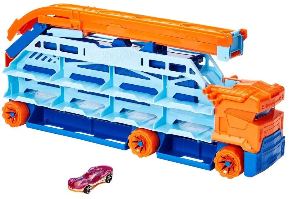 Hot Wheels Tahač s vysokou drahou