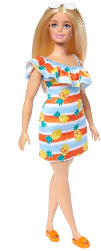 Barbie Love Ocean Panenka - Růžové Šaty