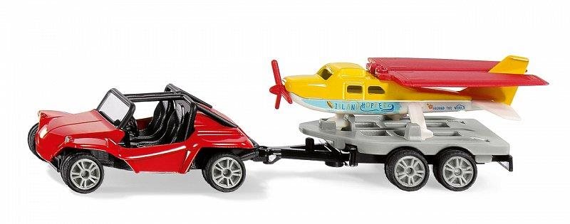 Siku Blister - Buggy se sportovním letadlem