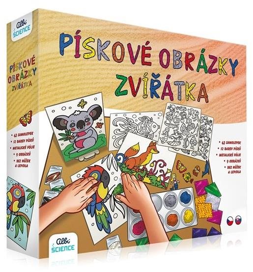 Pískové obrázky - zvířátka