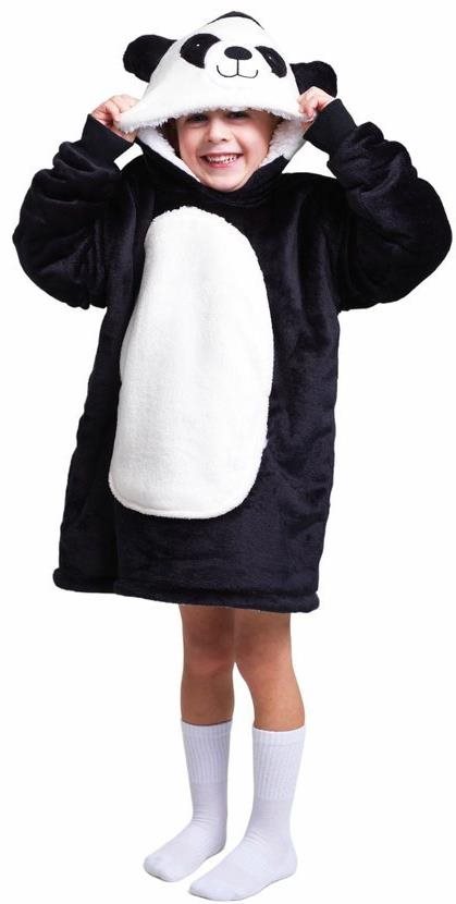 Cozy Noxxiez Panda - hřejivá televizní mikinová deka 3 - 6 let
