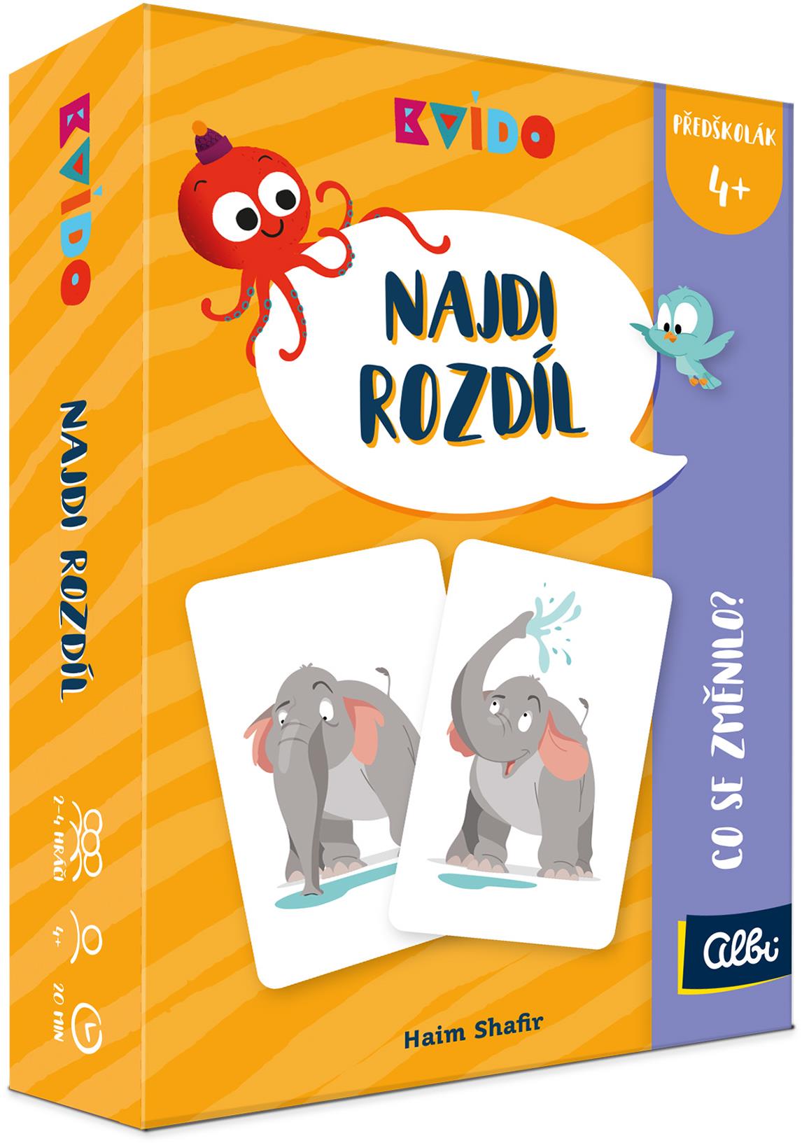 Kvído - Najdi rozdíl