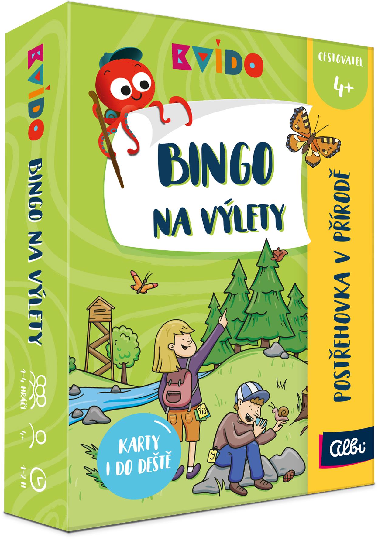 Kvído - Bingo na výlety Postřehovka v přírodě 2