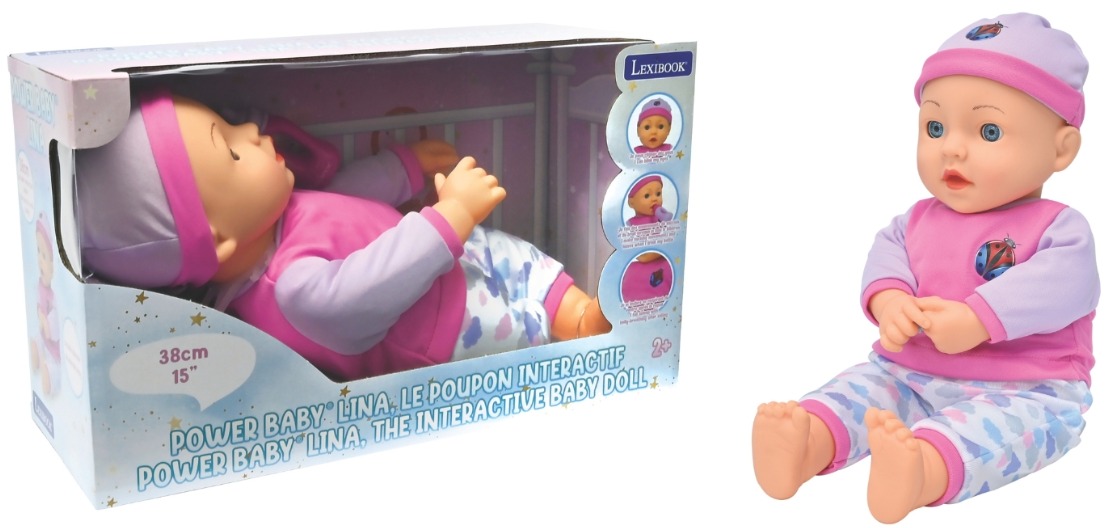 Lina, the hungry Power Baby® - 37cm