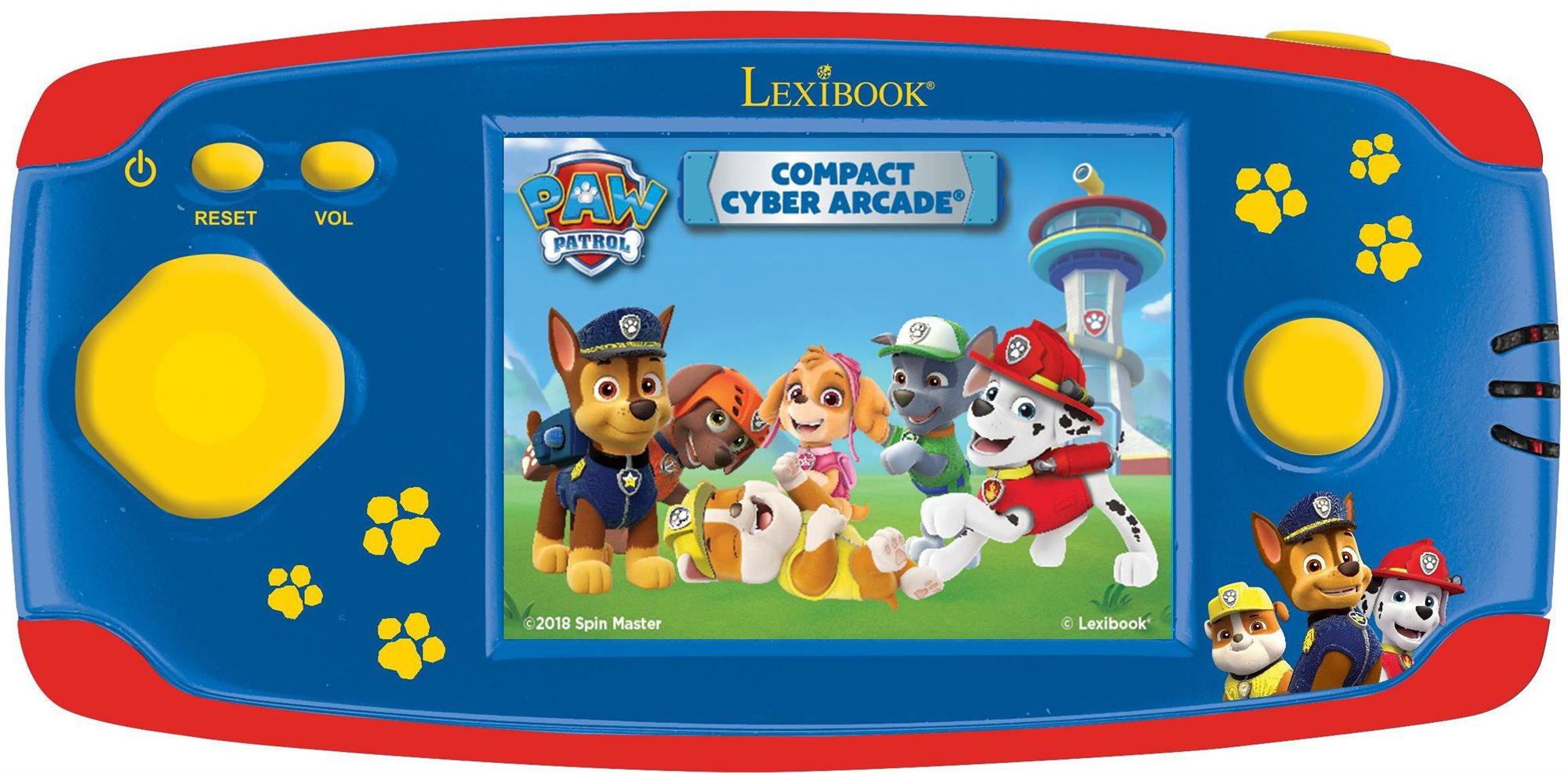 Lexibook Tlapková patrola Handheld game console Cyber Arcade® - color LCD screen 2.4” se 75 hrami