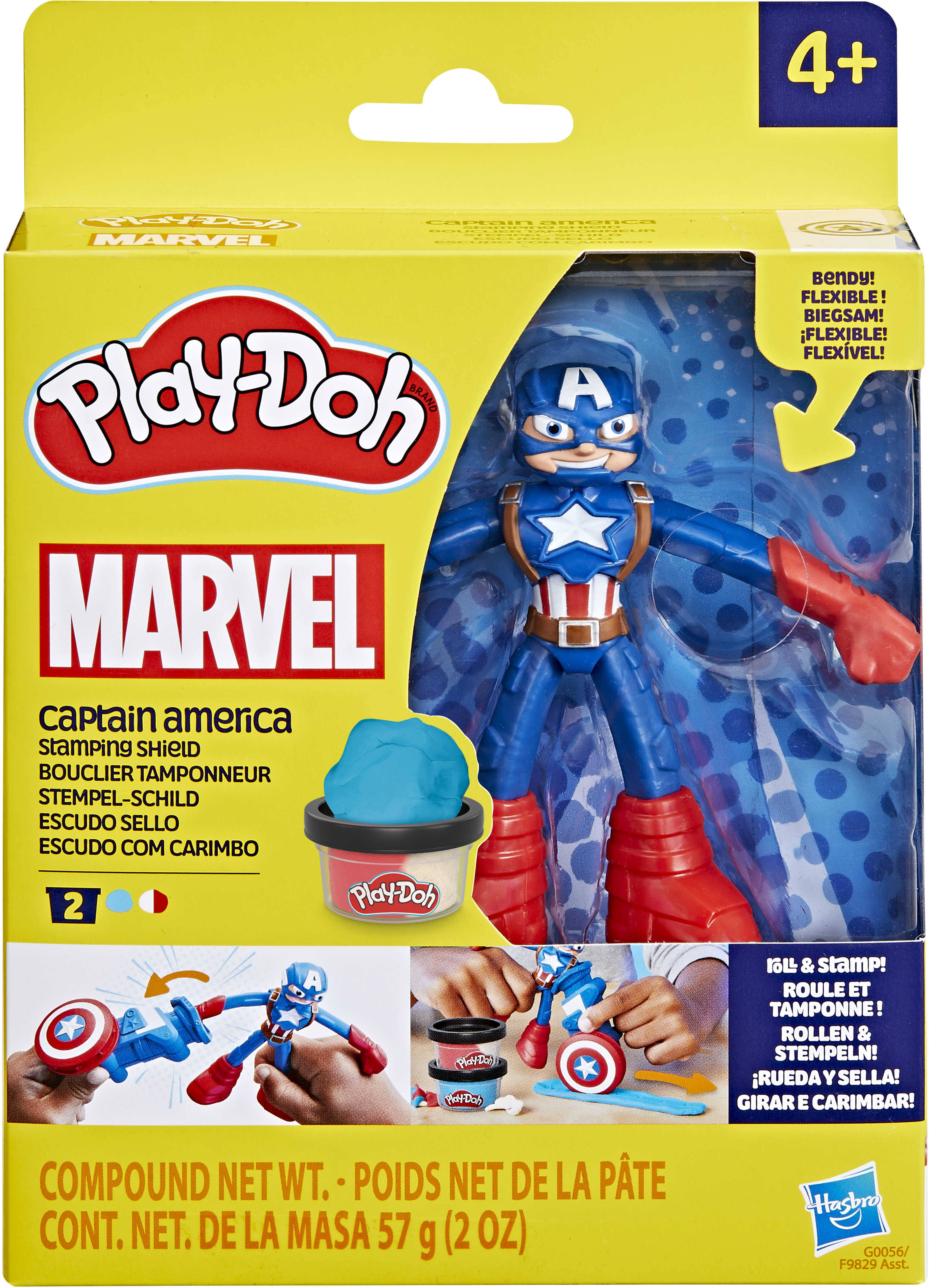 Hasbro Play-Doh Marvel Kapitán Amerika