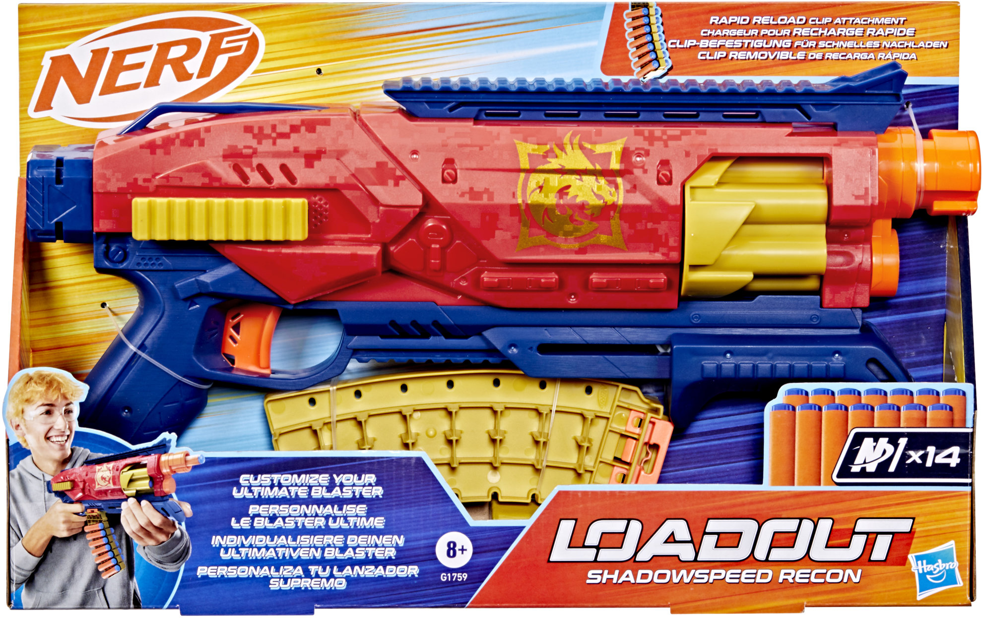 Nerf Loadout Shadowspeed Recon