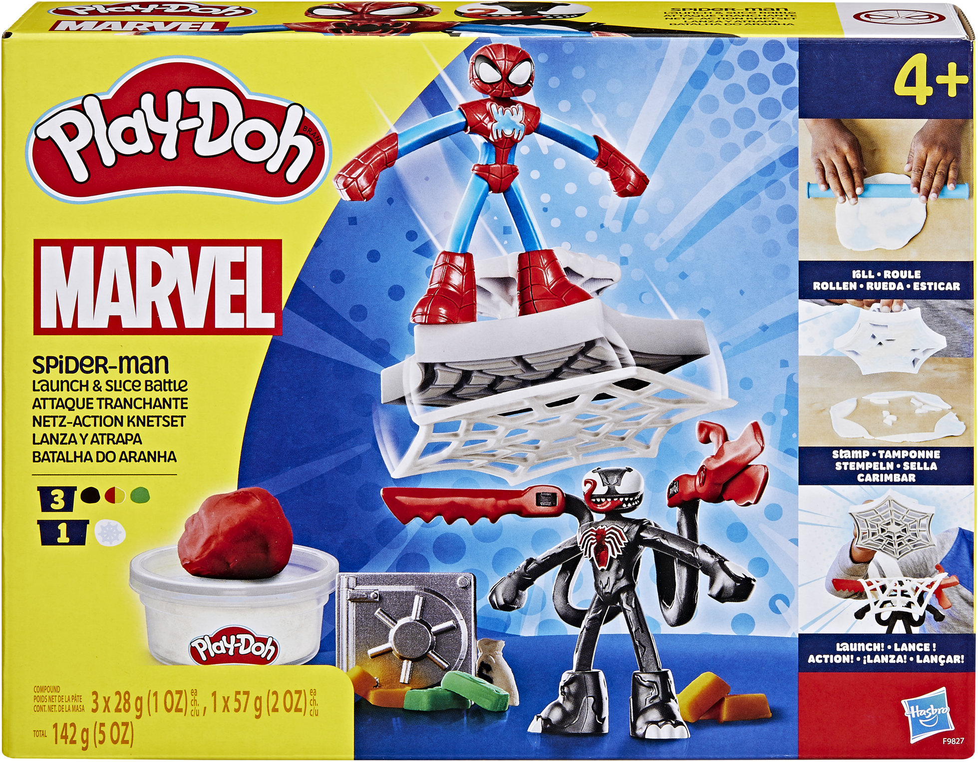 Play-Doh Spider-Man Launch and Slice Battle