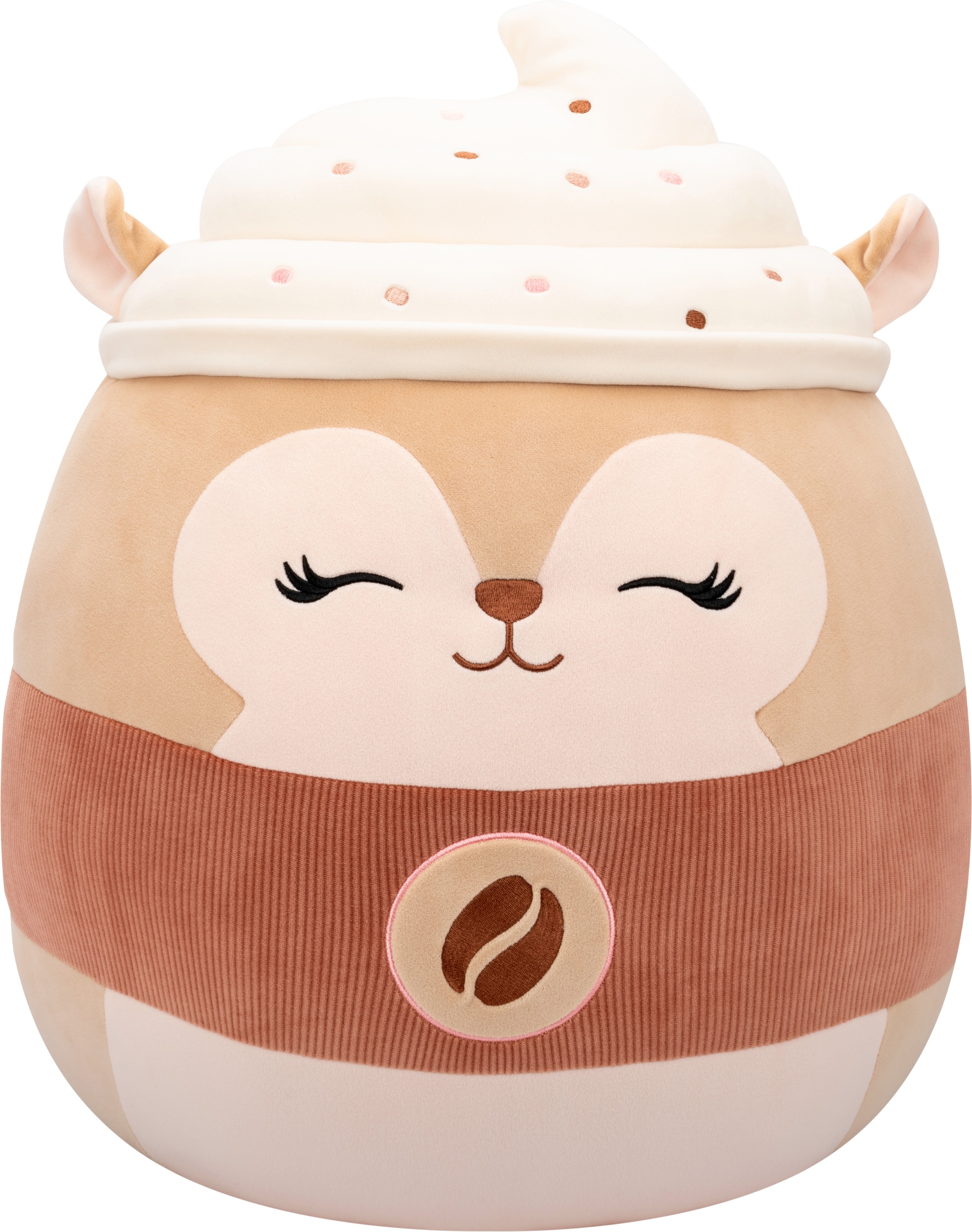 Squishmallows Reza – veverka „latte“