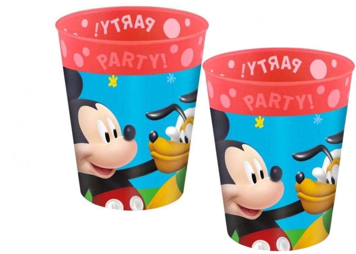 GODAN Plastový kelímek myšák/mickey mouse 250 ml, 2 ks