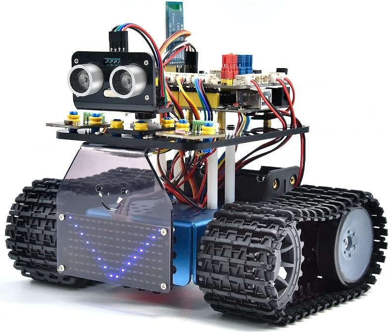 Keyestudio Arduino robotický mini tank Caterpillar V3.0