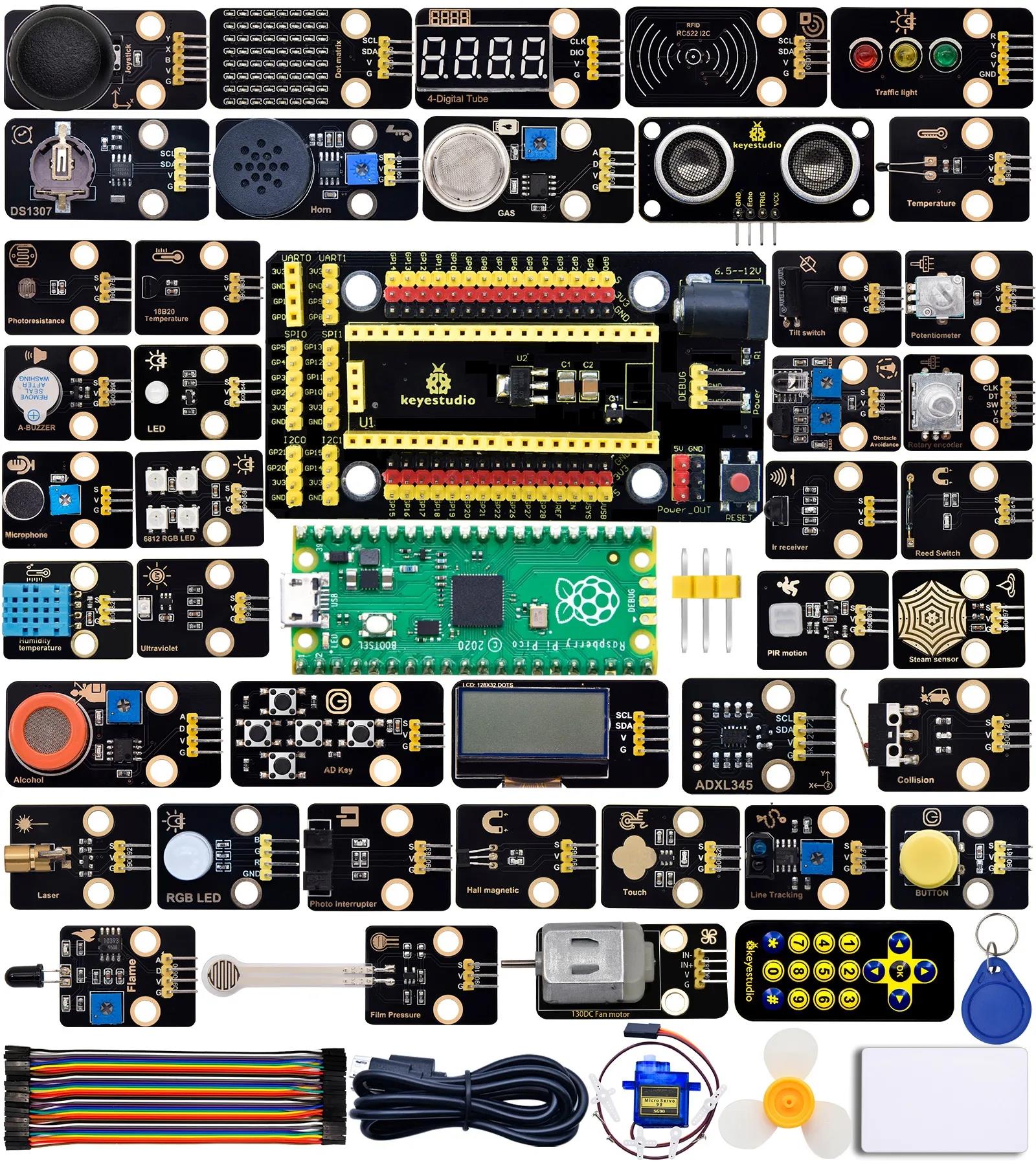Keyestudio Arduino sada senzoru pro Raspberry PI Pico 42v1