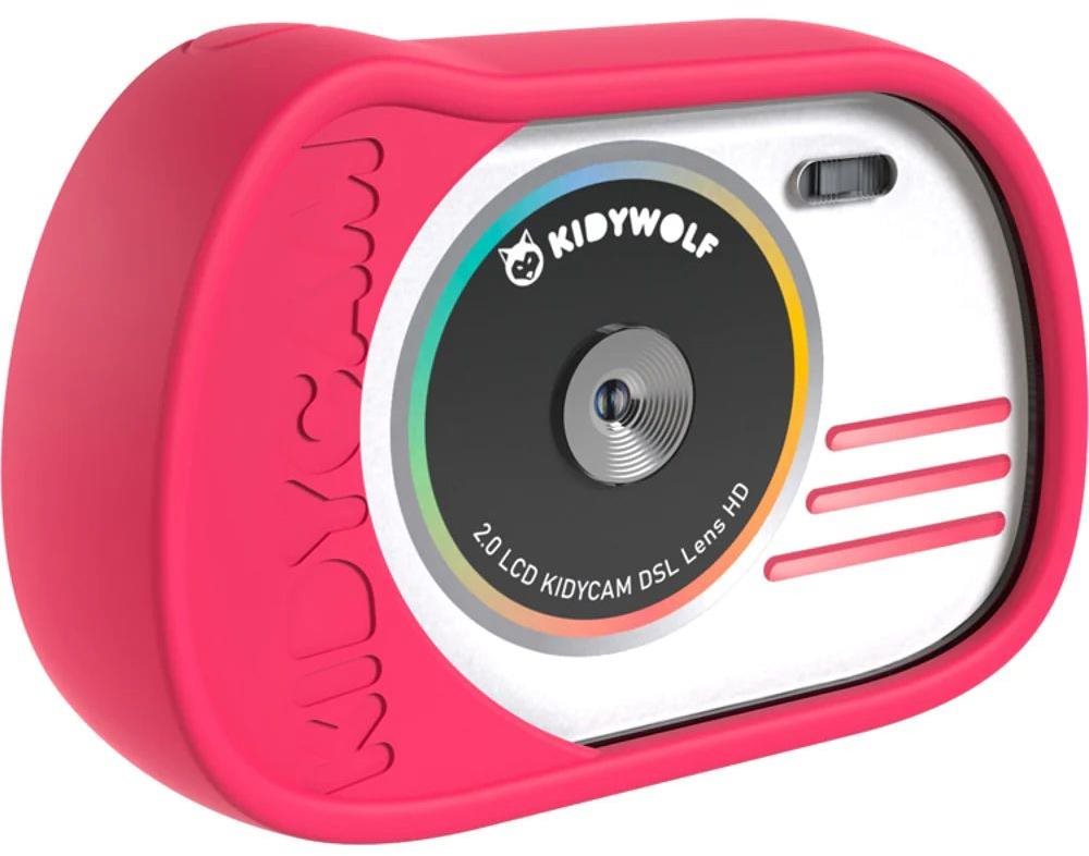 Kidywolf dětský vodotěsný fotoaparát Kidycam, růžový