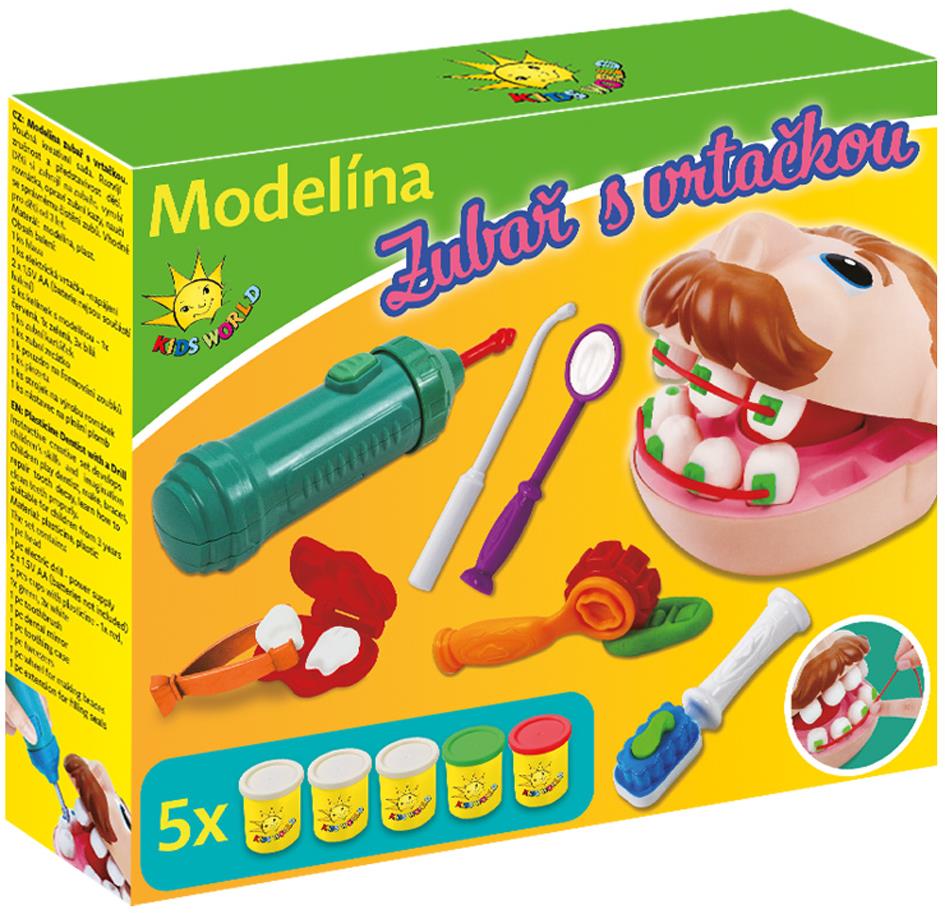 Modelína zubař s vrtačkou od Kids World