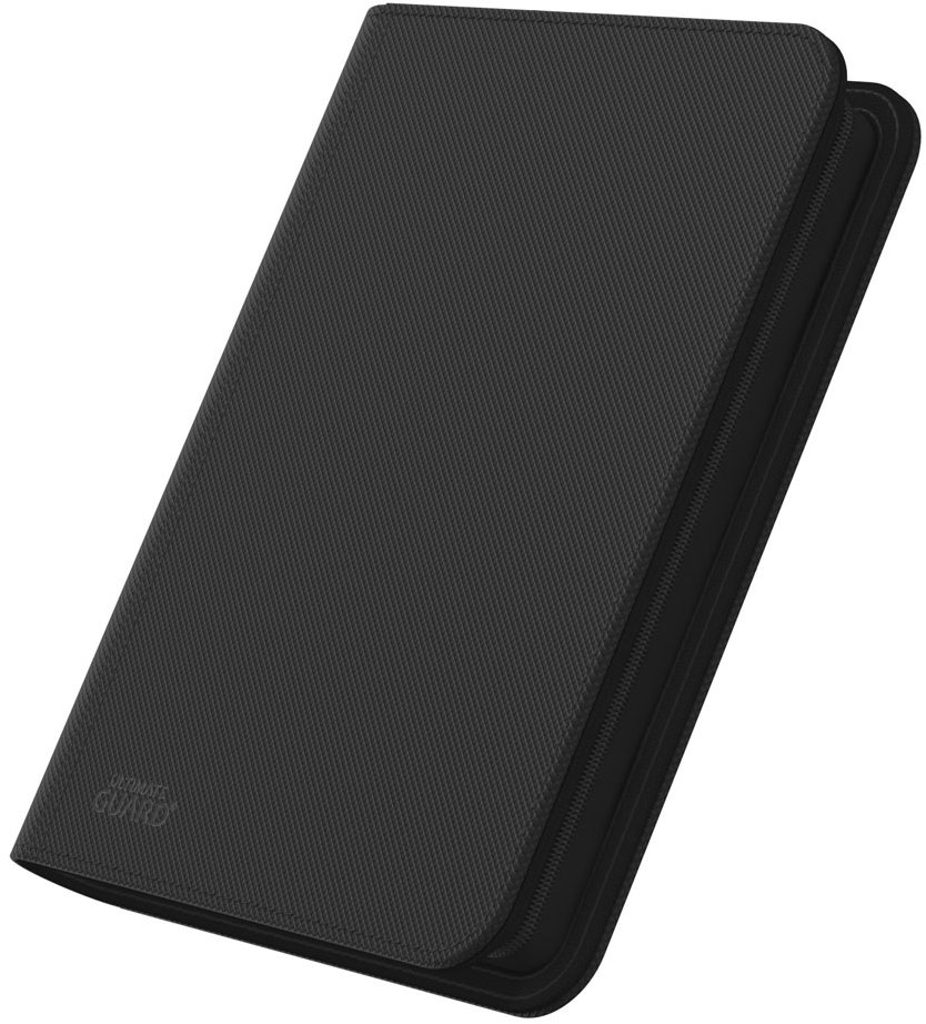 Ultimate Guard Zipfolio 160 8-Pocket Xenoskin - Black