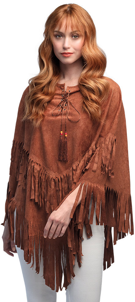 Boland Hippie pončo hnědé