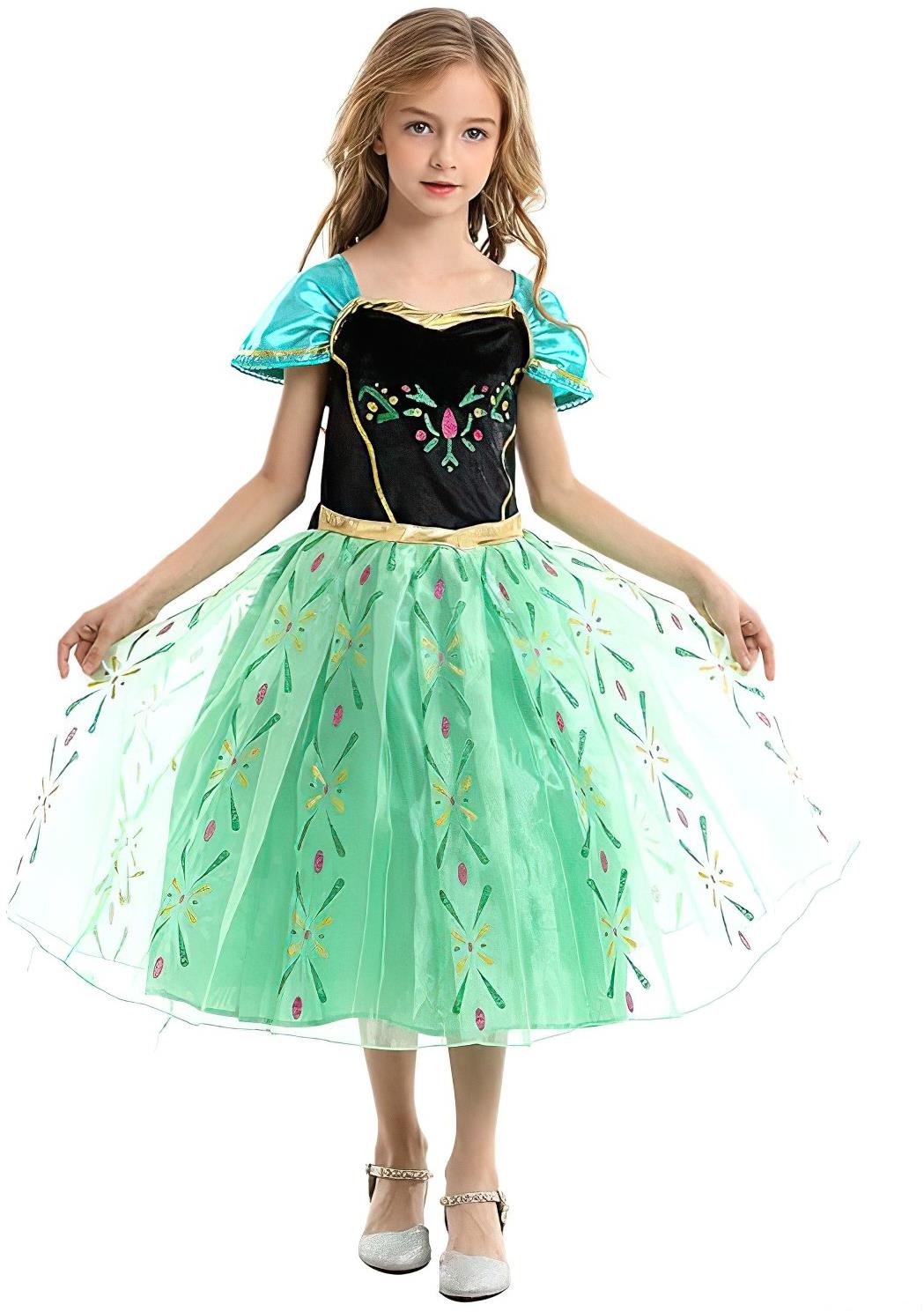 FunCo Dětský kostým Anna Frozen, Premium, XL