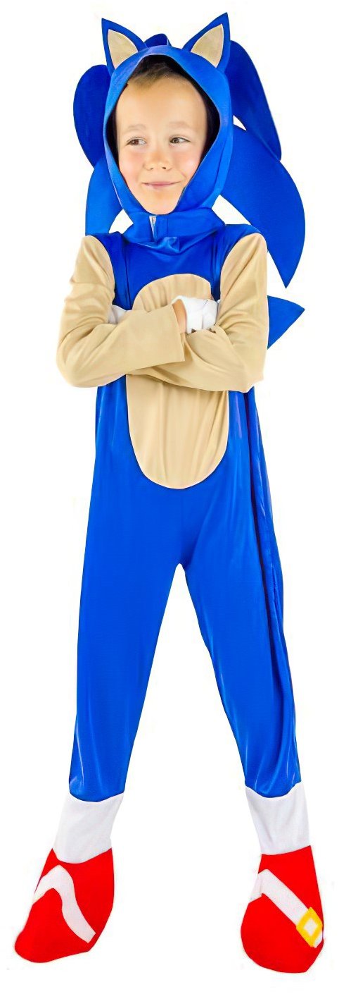 FunCo Sonic s maskou a rukavicemi L
