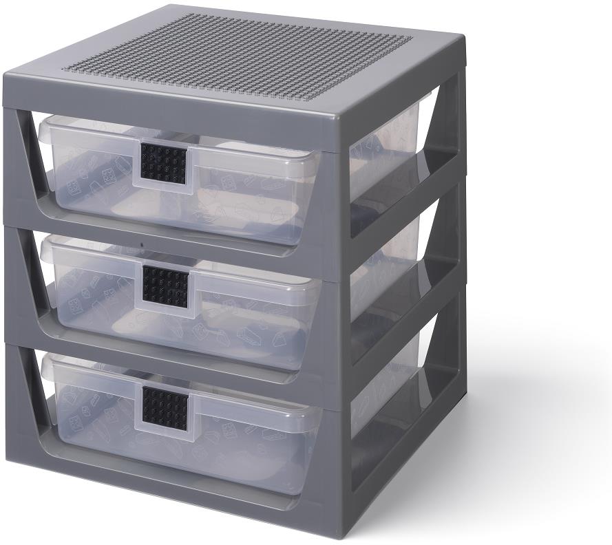 LEGO organizér se třemi zásuvkami