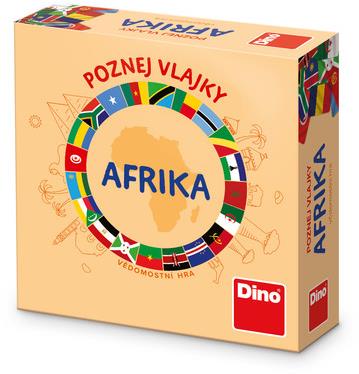 Dino Poznej vlajky Afrika
