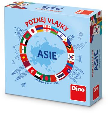 Dino Poznej vlajky Asie