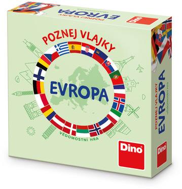 Dino Poznej vlajky Evropa