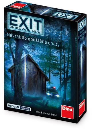 Dino Úniková hra: Návrat do opuštěné chaty