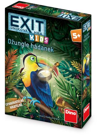 Dino Úniková hra kids: Džungle hádanek