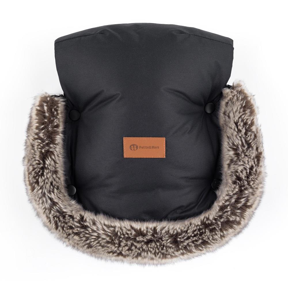 PETITE&MARS Furry Forever Black