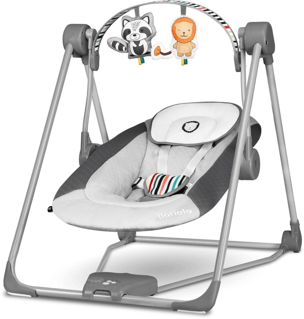Lionelo Houpačka Otto Cozy Grey
