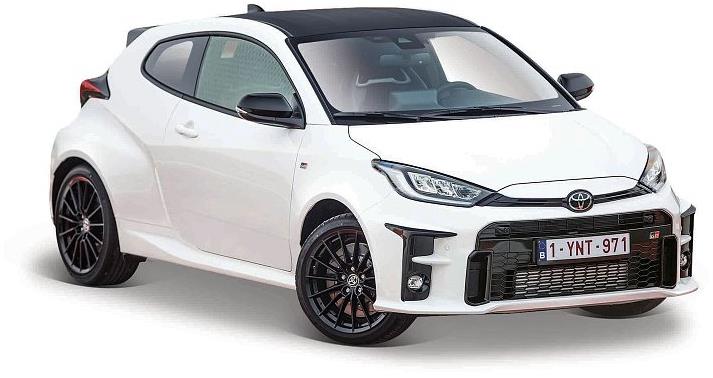 Maisto 2021 Toyota GR Yaris, bílá