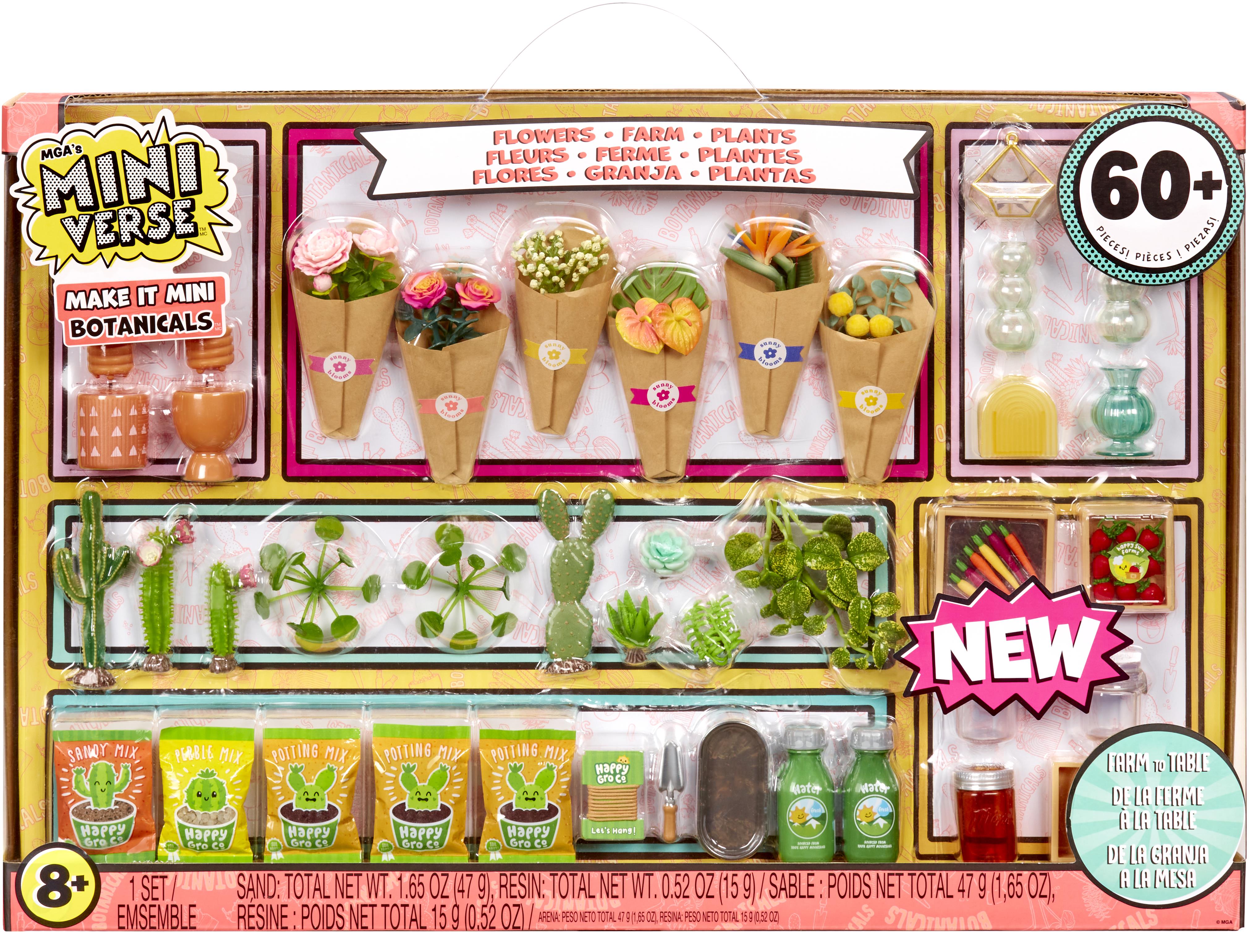 MGA's Miniverse Make It Mini Botanicals Deluxe set