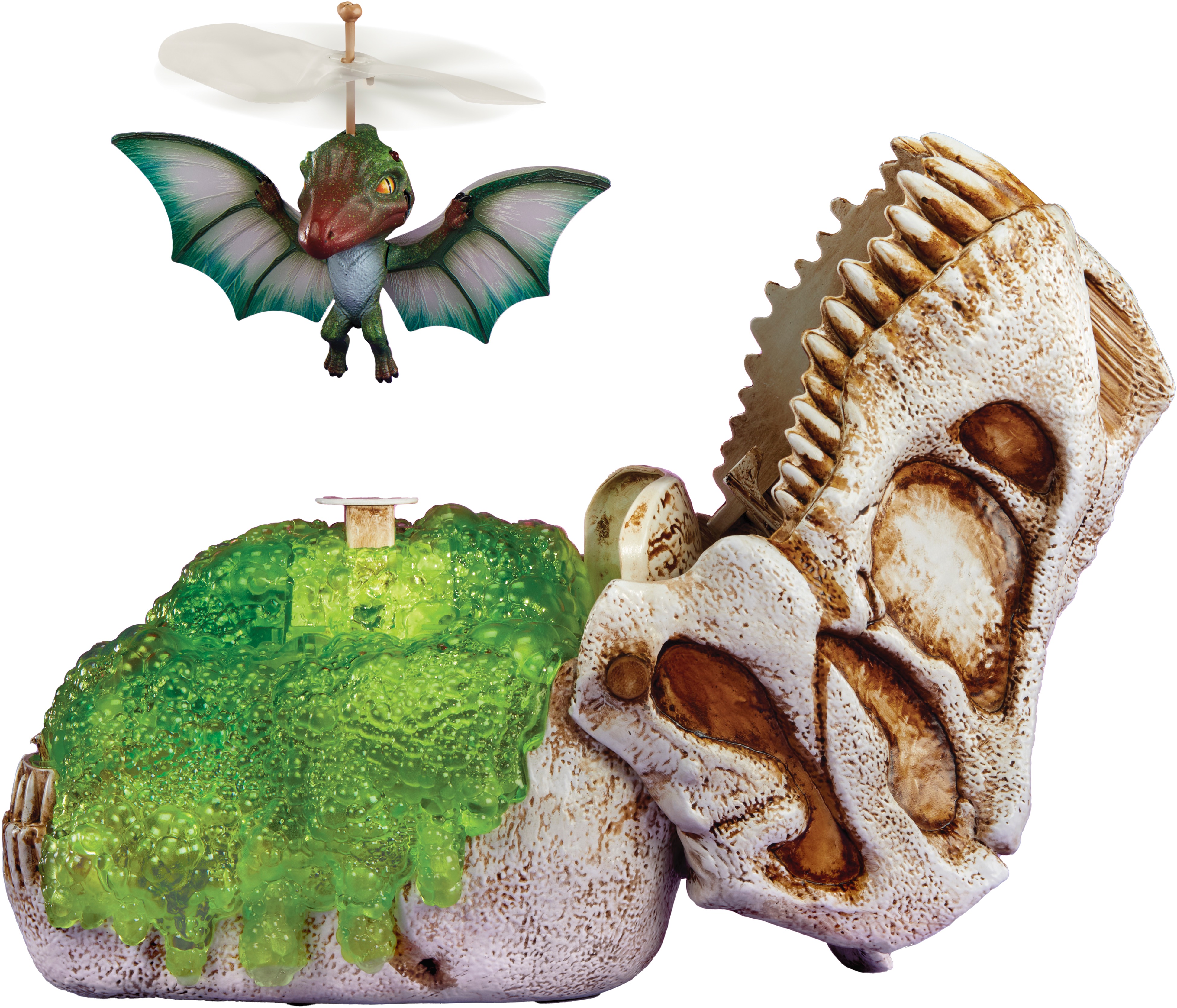 GrossMos Létající dinosaurus zelený