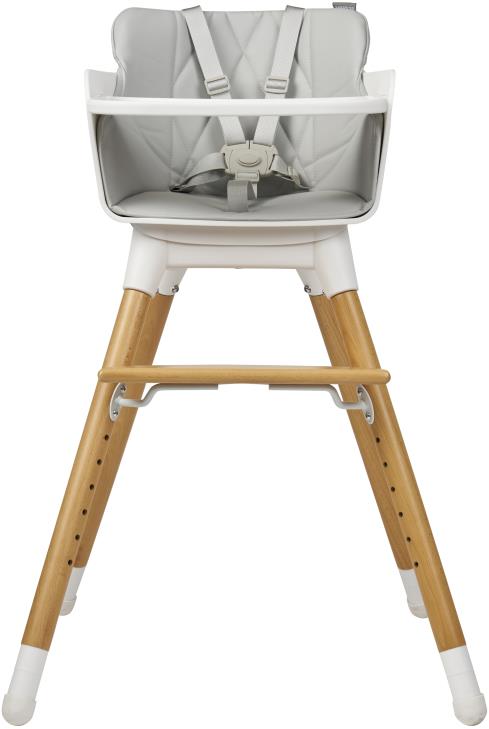 Bababing Una White/Grey - Komfortní a praktické řešení pro kojení a krmení