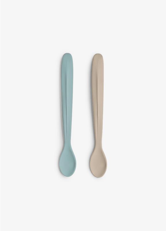 Citron Dlouhé lžičky Grey/Pastel turquoise