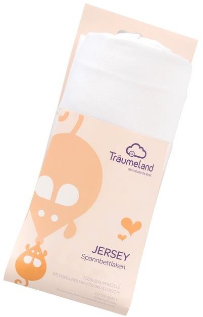 Träumeland Jersey 40 × 90 cm weiss