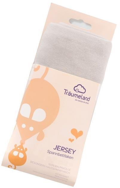 Träumeland Jersey Uni hellgrau