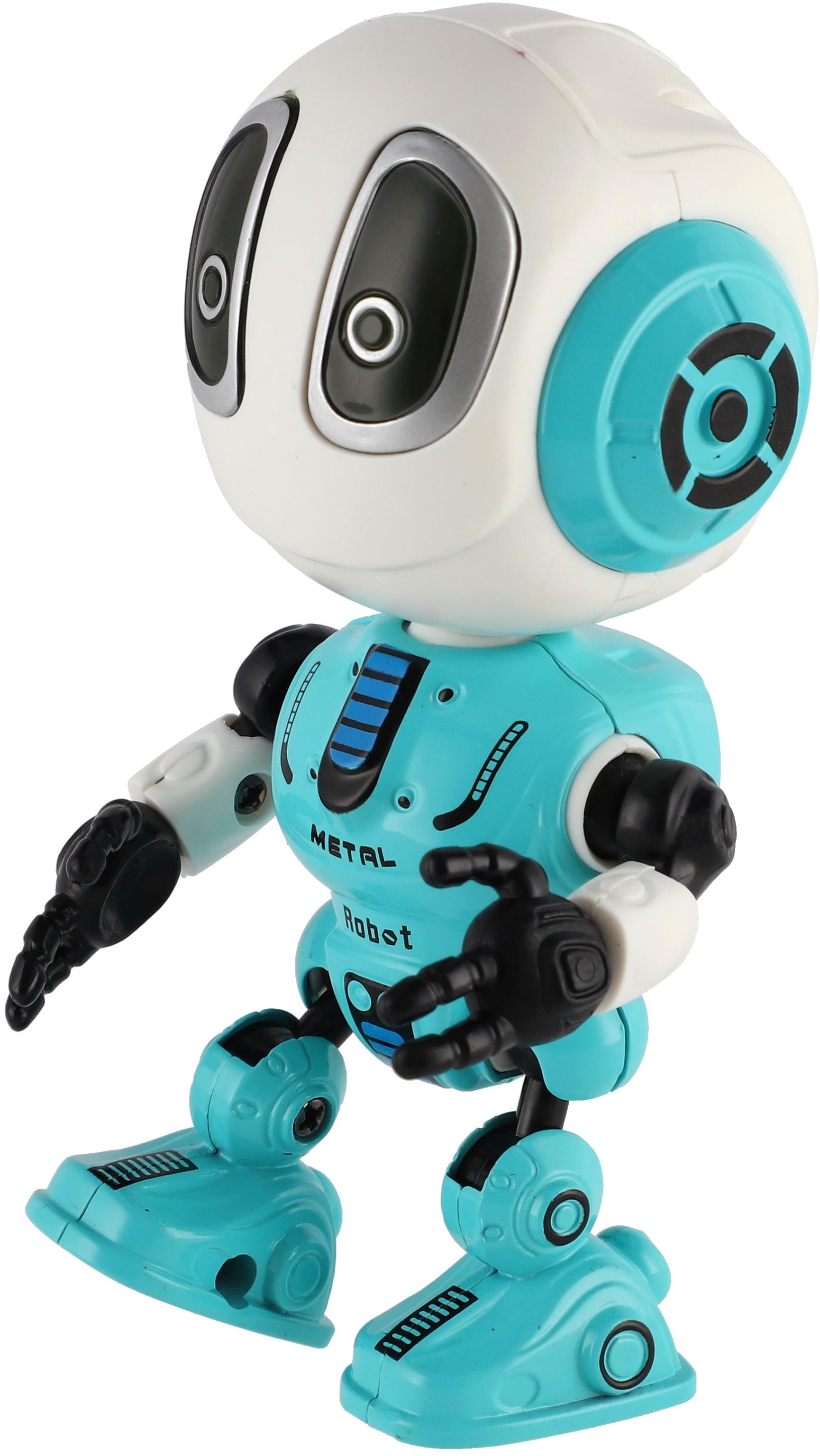 Interaktivní modrý medvídek Teddies Echo, který opakuje slova.