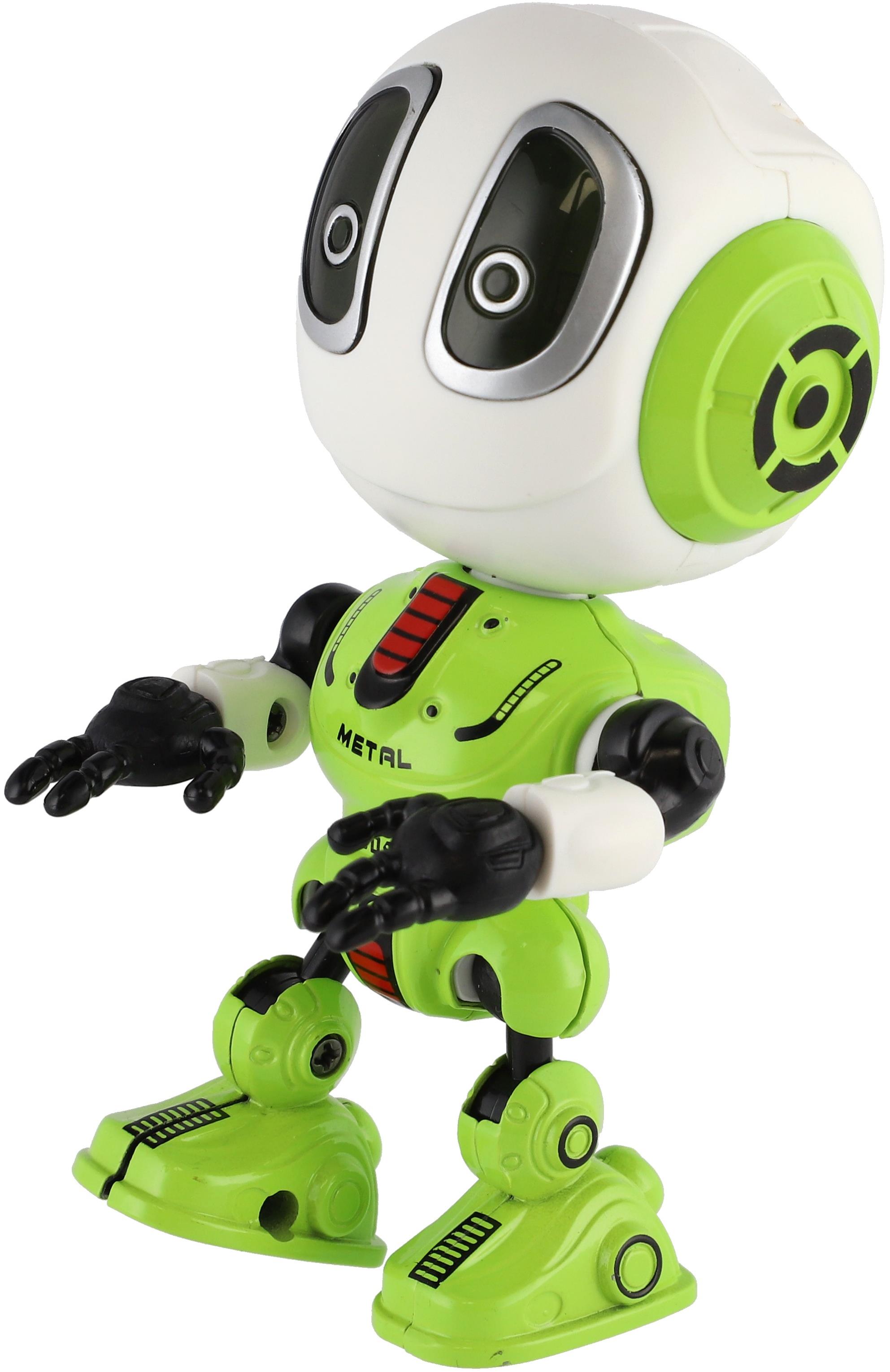 Zelený interaktivní robot Teddies Echo, který opakuje věty.