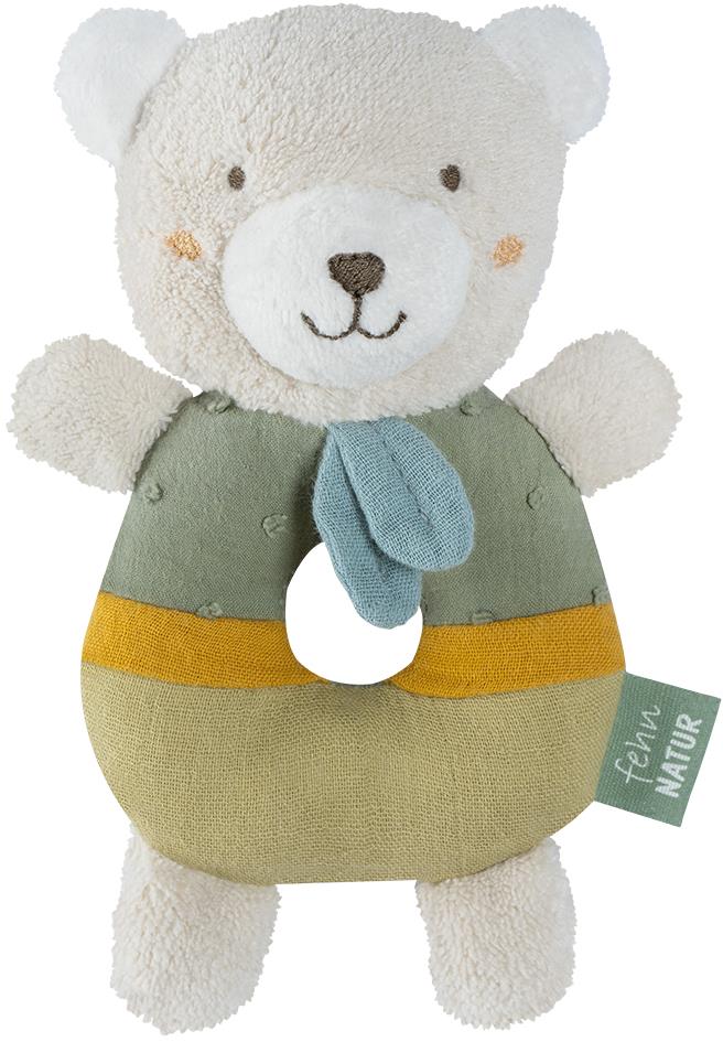 Baby Fehn Měkký kroužek medvěd