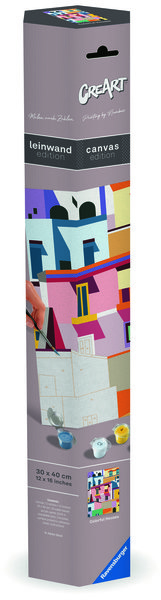 Ravensburger 255276 CreArt Barevné domy