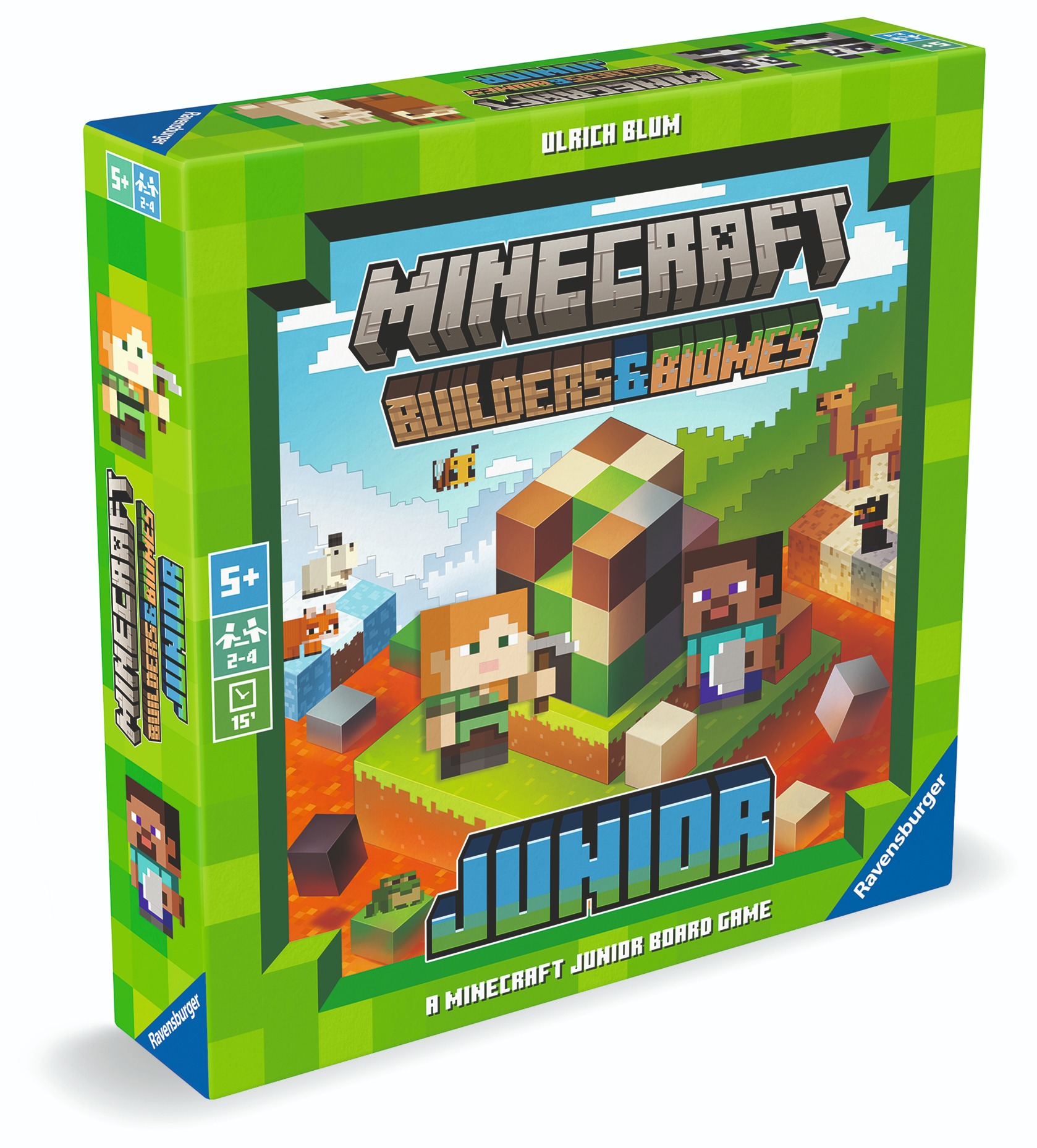 Ravensburger 246885 Minecraft: Builders & Biomes Junior