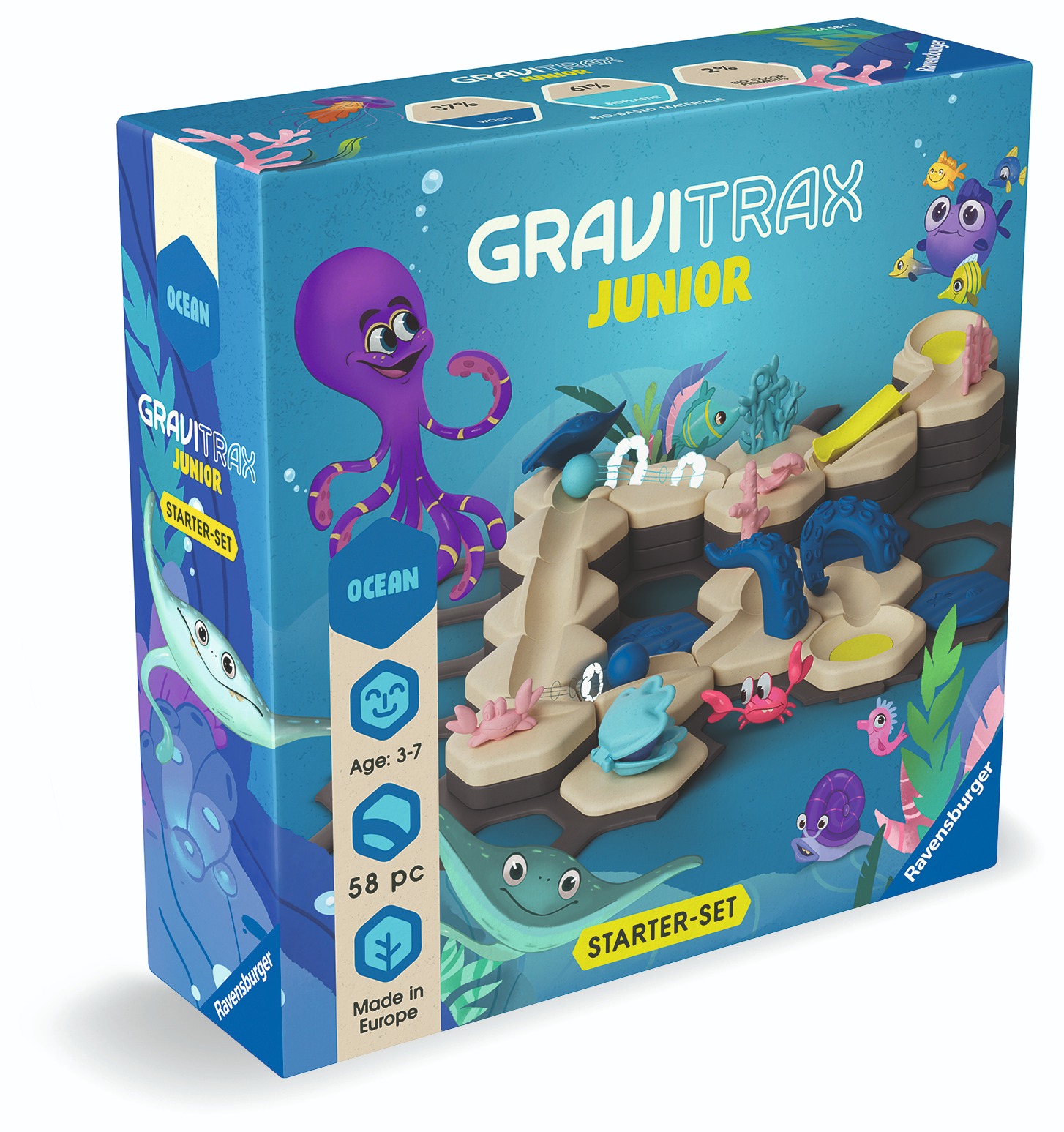 Ravensburger 245840 GraviTrax Junior Startovní sada Oceán