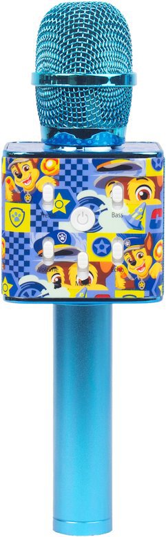 Tlapková patrola Bluetooth mikrofon modrý